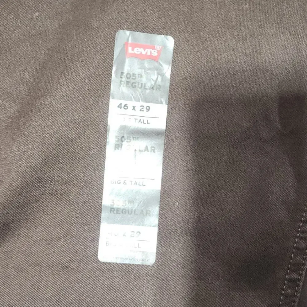 Levi's 505 regular 40x30 big and tall stretch straight